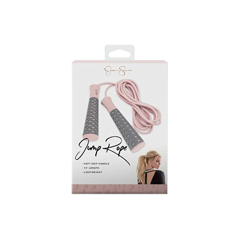 Jessica Simpson 10' Fitness Jump Rope, Pink
