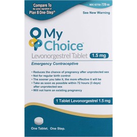 OHM My Choice Emergency Contraceptive Pill. Active Ingredient Levonorgestrel Tablet 1.5mg