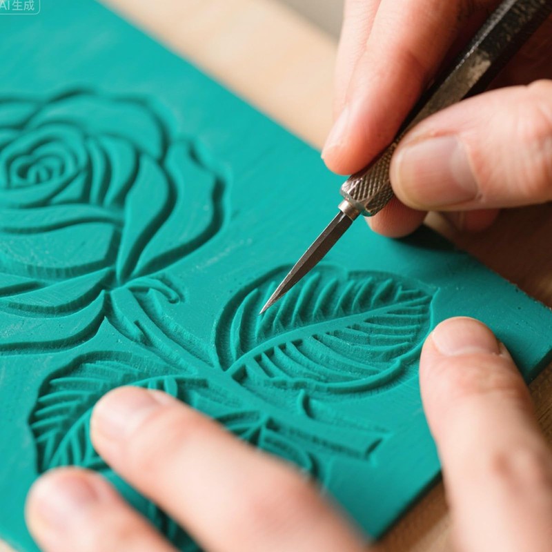 4PCS Lino Printing Kit, Printing Lino Sheets Set – Soft