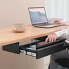 VEVOR Under Desk Drawer Slide Out, 16 inch Attachable Desk