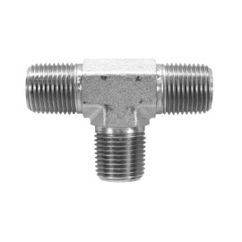 Gates 5600-04-04-04 Male Pipe TEE Hydraulic Fitting 1/4" Male