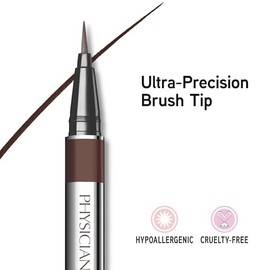 Physicians Formula Eye Booster Lash 2 en 1 estimulante delineador de ojos y suero, Marrón profundo
