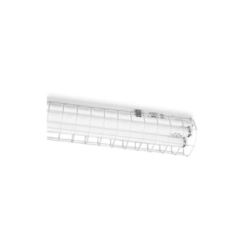 Lithonia Lighting WGCUN NST Wire Mesh Shock Absorbent, White