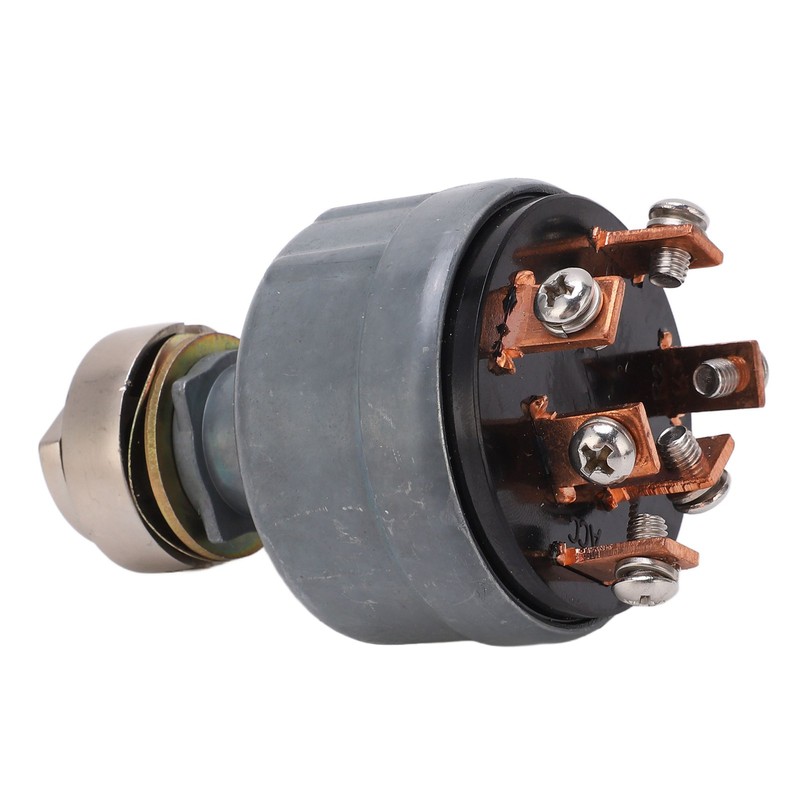 6 Pin Excavator Ignition Start Switch with Key Protection Cover