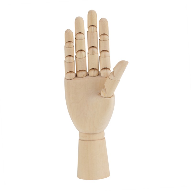 Women Hand Body Artist Model Jointed Articulated Wood Sculpture Mannequin