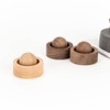 2 Pieces Wooden Essential Oil Diffusers Round Ball Aromatherapy Diffuser