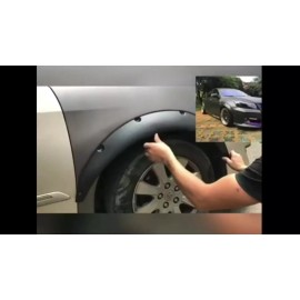 KEEPDSGN For Mini Cooper S R53 4PCS Fender Flares Wide Body Kit Wheel Arches Protector