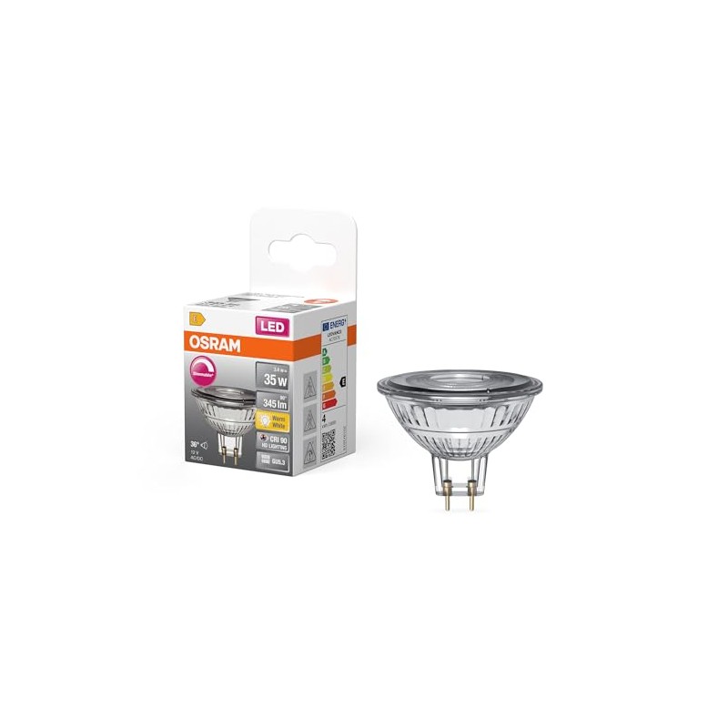 OSRAM LED Superstar MR16 12 V 3.4 W 927 GU5.3