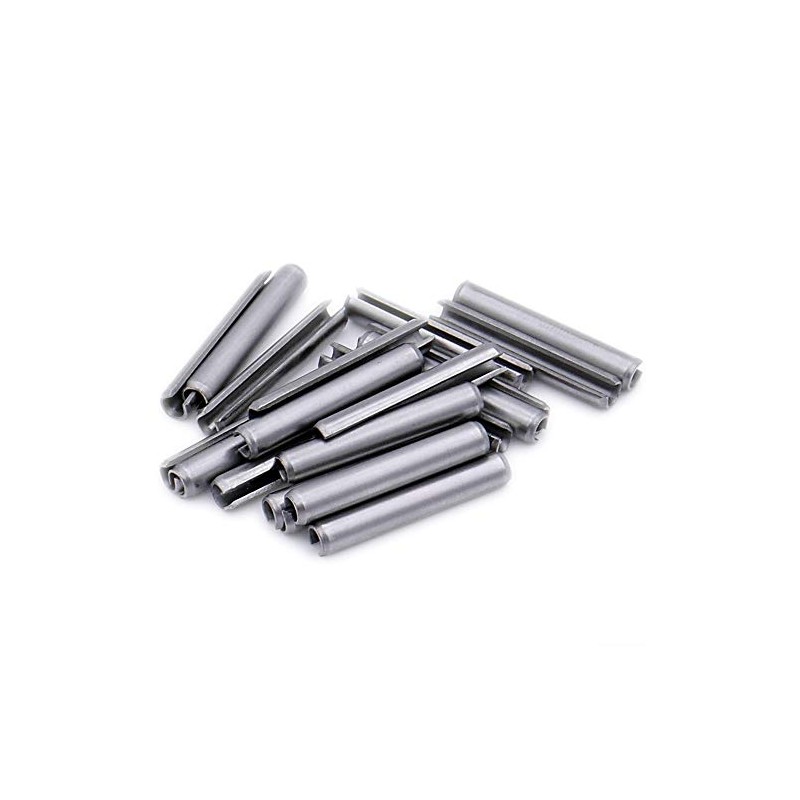 D2.5 (2.5mm x 18mm) Slotted Spring Pin (Heavy) - Stainless