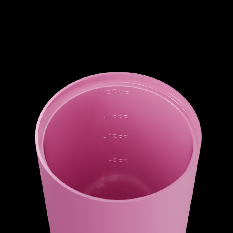Fressko Ceramic Lined Tumbler with Titanium Straw - Venti 20oz,