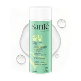 Rice + Shine Hydration Toner – 125 ml – Intensive Moisturiser with Rice Ferment, Hyaluronic & Glycerine – Provides the Skin Rich – Vegan, No Alcohol & Perfume