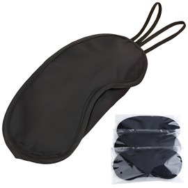 fogman Travel Disposable Eye Mask Soft Skin Lightweight Sleep Comfortable 25 Pack (Nose Pads Included)