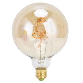 4W E27 Globe LED Bulb Dimmable Decorative Vintage Rose Shape Filament Bulb 360LM 2200K Warm White