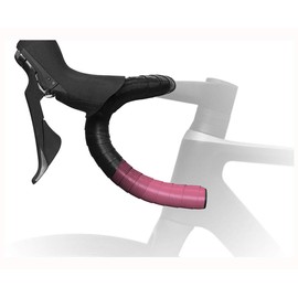 FIZIK BT15A00042 VENTO Micro-Tex Tacky BICOLOR Bar Tape (0.08 inch (2 mm) Thickness (Black x Pink)