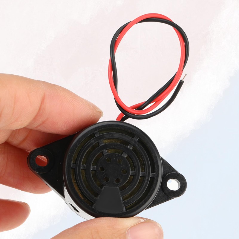 4PCS SFM-27-W Beep Tone Alarm Ringer, DC 3-24V 90dB Active