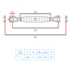 SING F LTD Stainless Steel 6Mm Closed Body Rigging Screw
