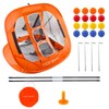 Pop Up Golf Chipping Net，Target Net Removable Golf Net，16 Training