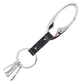 H.N.Z Italian Leather Genuine Leather Carabiner Hook Keychain Keychain kil-001, Cowhide