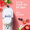 Febreze Odor-Fighting Fade Defy PLUG Air Freshener Berry & Bramble,