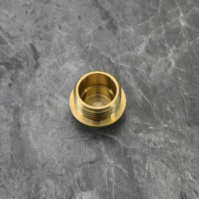 Create idea 2Pcs 1/2" BSP Thread Male Blanking Plug Tube