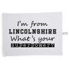 Hippowarehouse I'm from Lincolnshire What's Your Superpower? Tea Towel Eco