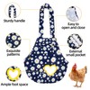 Dmnnlp Chicken Holder Bag with Handle, 14.2" x 25" Chicken