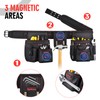 Heavy Duty Tool Belt with Padded Suspenders – Adjustable Construction