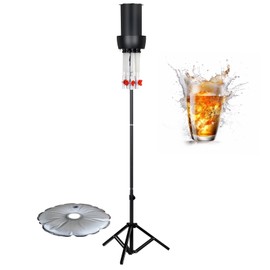 Beer Bong Adult Drinking Game Party, 8 Tube Beer Funnel, 202 OZ Large Capacity, 90 Inch Metal Stand, Cooler Multi-User Beer Funnel Beer Gifts for Drinks