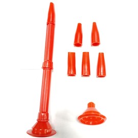 HAMUUL caulking extension nozzle,can extended caulking extension nozzle,Soft and hard dual-purpose conversion head(Straight,10PACK)