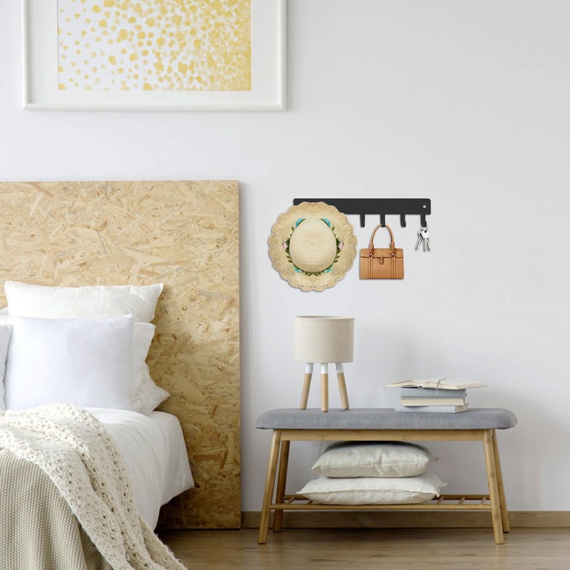 2 Pack Key Holder for Wall, Key Hooks with 7
