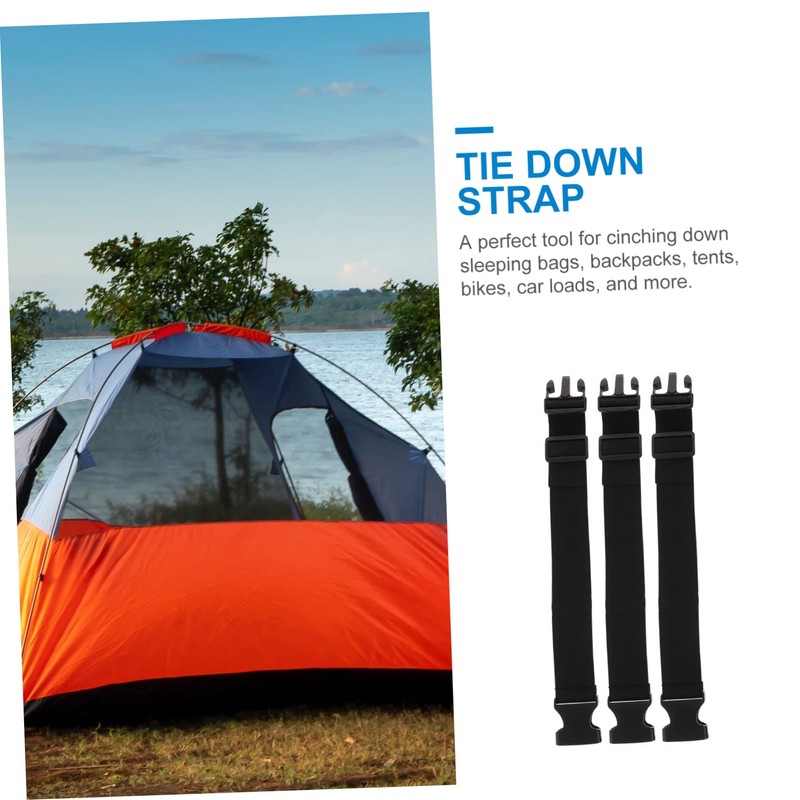 Gadpiparty 3Pcs Tie Down Straps with Quick Release Buckle Heavy