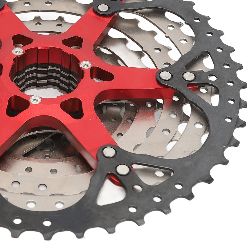 9 Speed Bike Cassette Aluminum Alloy 12 to 46T Precise