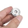 sourcing map 20Pcs M8 Knurled Thumb Nuts, Carbon Steel Round