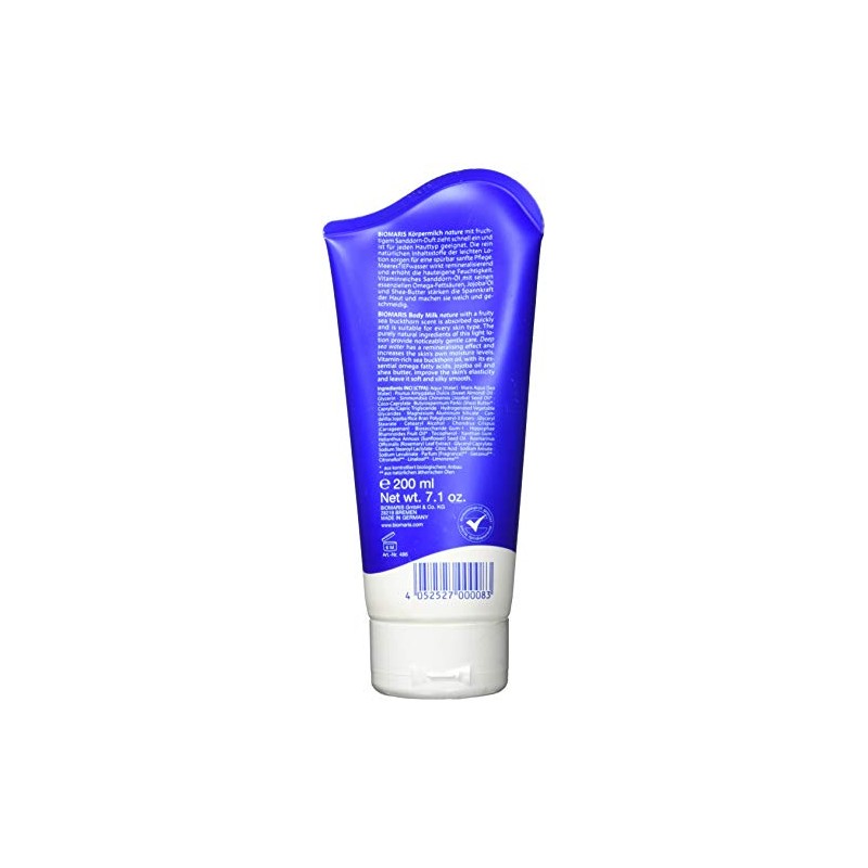 BIOMARIS Body Milk Nature with Sea Buckthorn Fragrance 200 ml