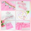 Horolam Princess Cape Set, Princess Dress up for Girls 3-8