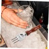 COLLBATH Ice of Ice for Bar Pub Restaurant Sturdy Stainless