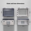 Animacyn ABS Electrical Junction Box, Ventilated Design, Cable Grommets, IP65