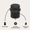 Mega Handles Floor Door Stopper - Black Door Stopper Quickly