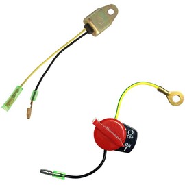 POWER PRODUCTS Low Oil Alert Sensor & Engine Stop Switch for Honda GX120 GX160 GX200 GX240 GX270 GX340 GX390 5.5/6.5HP 8HP 9HP 11HP 13HP Engine for DuroMax 16HP XP16HPE 18HP XP18HPE