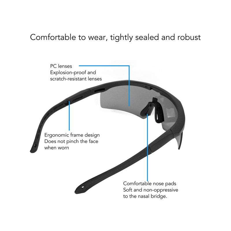 Shooting Glasses UV Protective Outdoor Military Goggles Windproof Motorcycle Goggles