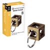 BePuzzled |Box Hanayama Metal Brainteaser Puzzle Mensa Rated Level 2,