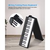 OYAYO Folding Piano Keyboard 88 Key, Portable Piano Keyboard with