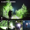 Rechargeable Flashlights 990,000 High Lumens 2 Pack, Led Super Bright