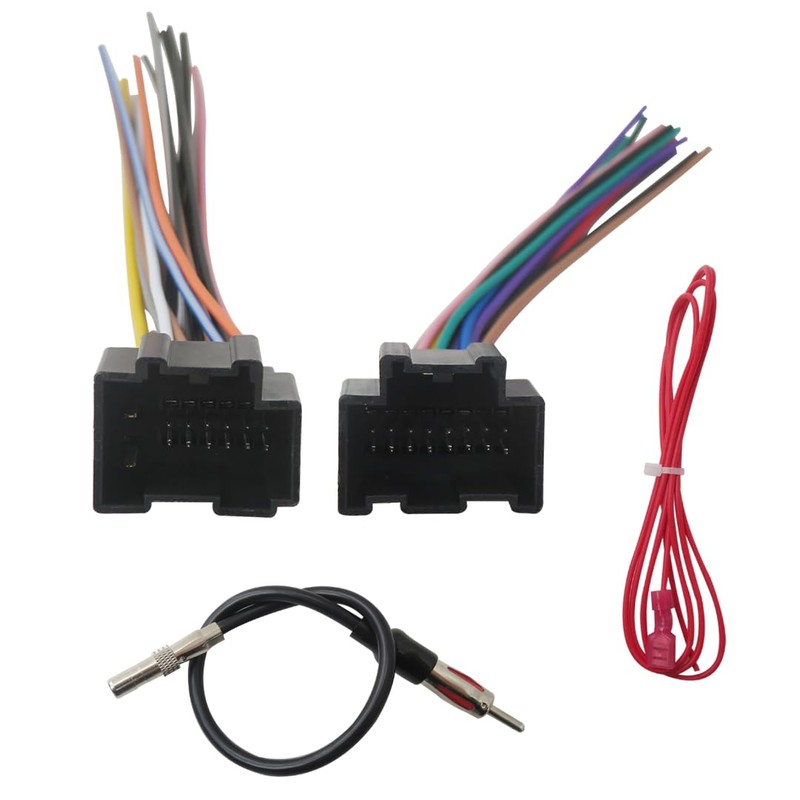 INGQI Radio Wiring Harness w/Antenna Adapter for 2006-2011 Chevy HHR