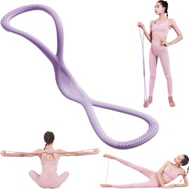 Fitness Resistance Bands, 8 Shaped Yoga Pull Rope for Shoulder Exercises, Yoga Pull Rope, Yoga Resistance Bands, Resistance Band Training Band for Muscle Building, Yogas