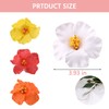 Hawaiian Flower Hair Clips for Women Girls Plumeria Flowers Hair