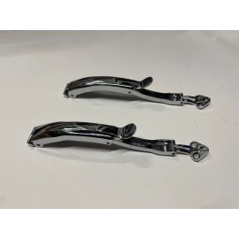 DC POP OUT WINDOW LATCHES SPOON KOMBI DELUXE BUS, VW TYPE 2 BUS 1955-1967 PAIR (2)