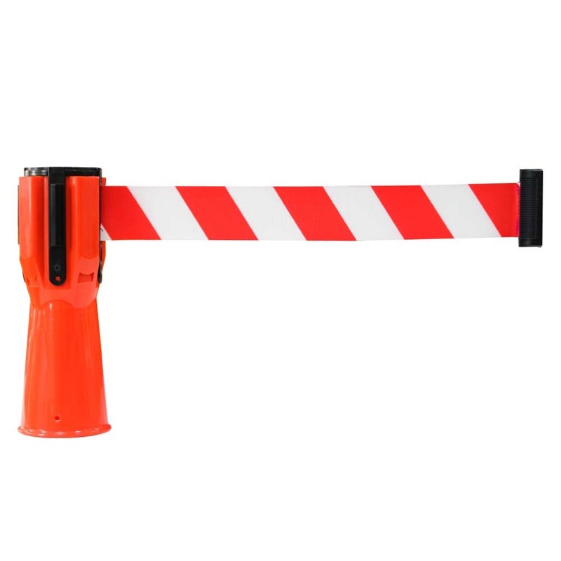 2 Pcs Retractable Traffic Cone Caution Tape 3 Meter |