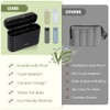 Travel Bottles with Case, 4x2oz TSA Approved, Leak-Proof, Press to