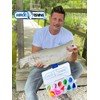 Premium 18-piece bait set with rubber baits, spoons, hooks with